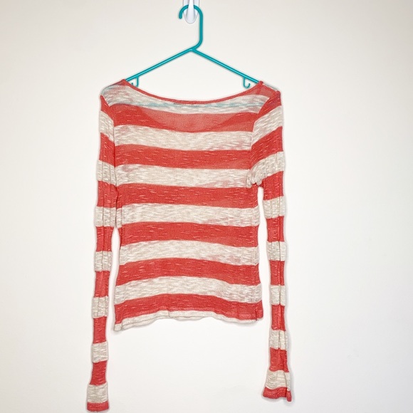 Soprano cream and peach sweater - Picture 3 of 3